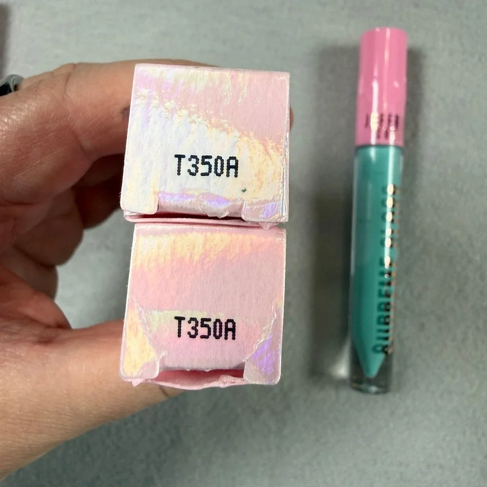 Jeffree‎ Star Gloss'd In Paradise Supreme Gloss Teal Blue Lip Gloss 2-Pack NIB